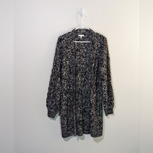 Lauren Conrad (L) cardigan, black and white